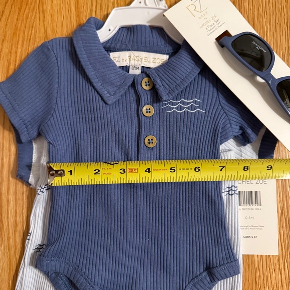 Rachel Zoe Baby Boy 4 Piece Set - Picture 13 of 13
